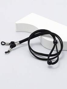 1pc Men's Suede Eyeglass Strap, Adjustable Anti-Slip Eyeglasses Cord, Eyewear Lanyard - A - View 13