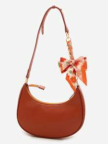 NYXIA Handmade Woven Silk Bowknot Bag Extension Chain, Women's Handbag Shoulder Bag DIY Extension Chain, Retro Metal Bag Strap Replacement Accessories, Birthday Or Holiday Gifts For Family/Friends/Classmates/Girlfriends - Multicolor - View 4