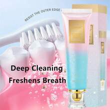 Probiotic Whitening Toothpaste, Free OfFluoride, Nicotinamide, Anti Plaque, Oral HealthManagement Teeth Whitening Solution MintSensitive - Baby Pink - View 4