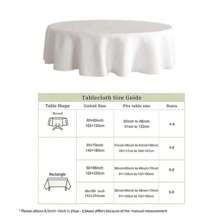 1pc Ladybug/Cute Ghost Heatproof Tablecloth, Adorable Polyester Rectangular/Round Decorative Tablecloth Suitable For Living Room And Kitchen Decor Halloween Party