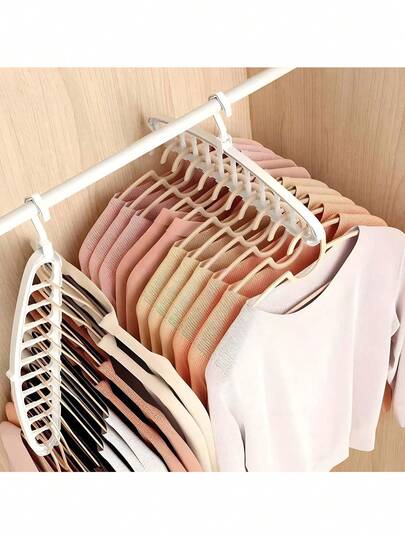 Percha de 11 agujeros para decoración, percha giratoria multifuncional para uso en dormitorio y hogar, decoración de habitación, decoración de dormitorio, almacenamiento de vestidos, pantalones, zapatos, jeans, botas, faldas, etc. Organizador, almacenamiento en el hogar