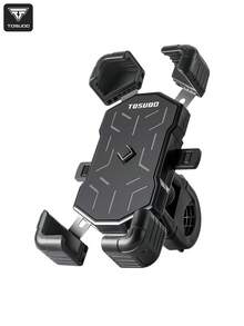 1 pieza Soporte de teléfono automático con sensor de apertura y cierre TOSUOD, ajustable en múltiples ángulos, agarre estable, apto para varios dispositivos, excelente para bicicletas, motocicletas y vehículos eléctricos - Multicolor - Ver 13