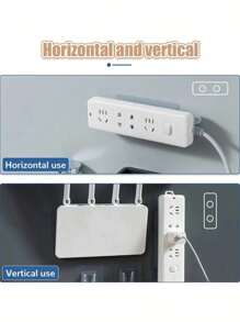 1/5 pares de ganchos adhesivos de doble cara, ganchos de pared montados, ganchos de fijación transparentes impermeables, ganchos de hebilla para cocina, baño, inodoro, fijador de enchufes del hogar, Halloween, Navidad