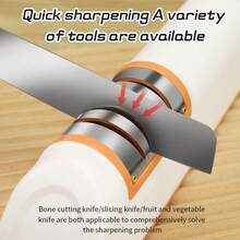 Elektryczna ostrzałka do noży kuchennych, 3-stopniowe ostrzenie i polerowanie, narzędzie do ostrzenia noży, odpowiednia do noży stalowych i ceramicznych, profesjonalna elektryczna ostrzałka do noży z 3-stopniowym ostrzem diamentowym, precyzyjna prowadnica kątowa 20° do szybkiego ostrzenia, naprawy/renowacji/polerowania ostrzy