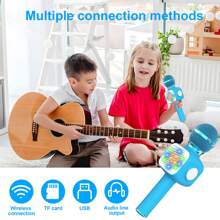 Mini Karaoke Machine For Kids, Karafun Premium With Thousands Of Songs, Portable Bluetooth Speaker , Birthday Toy Gifts For Girls 6, 7, 8, 9, 10, 12 +