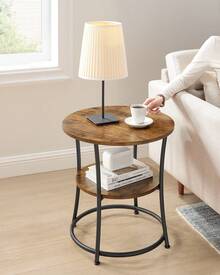 VASAGLE Tables - Brown - View 1