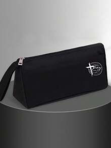 1 件简约学生铅笔盒，高品质文具袋，可爱时尚铅笔盒，适合返校、学校和办公用品储存