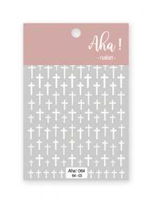 1 pieza Pegatinas de uñas con letras cruzadas en inglés - Pegatinas autoadhesivas desechables para decoración de arte de uñas DIY