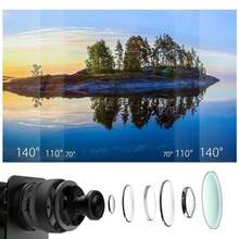 2.0" Action Camera Ultra HD 4K 30FPS WiFi Underwater Cameras Waterproof Helmet Bicycle Video Recording Cameras Outdoor Sport Cam - Đen 4K - Xem 10