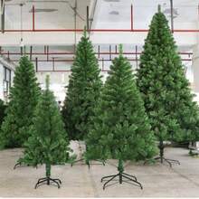 1 cây thông Noel nhân tạo bằng nhựa PVC dày đặc trang trí nhà Giáng sinh, cây thông thường màu xanh lá cây cho trung tâm thương mại, sân, cửa hàng nhỏ trang trí Giáng sinh đồ trang trí Giáng sinh quà tặng Giáng sinh trang trí Giáng sinh - Nhiều màu - Xem 4