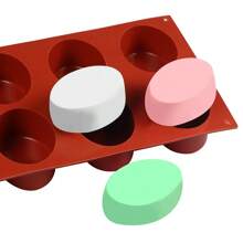 1 个硅胶蛋形模具 - 非常适合制作自制果冻、布丁和巧克力蛋；可重复使用的蛋形模具、模具、自制果冻模具、布丁模具、巧克力蛋模具、自制甜点模具