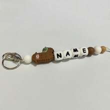 1PC Custom Animal Letter Keychain, Can Be Used As Name Bag Hanging,Back To School Gifts,Customized Keychains & Accessories,End Of Summer,Delicate Romance,For Office,For School,For Classroom,For Teacher Gifts,For University,For Colleague,For Dorm Rooms - Silicone Keychain - View 39