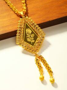 1pc Vintage Fashion Love Pendant Necklace Ladies Holiday Christmas Gift Jewelry