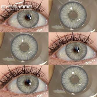  Eyeshare 1 par Estland färgade kosmetiska kontaktlinser för ögonen årligen 14,5 mm Halloweenkostym Cosplay