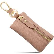 Key Pouch Coin Purse Accessory Wallet Smart Key Holder & Men Leather Key Pouch Key Ring Key Chain Keyless Pouch Bag Car Key Pouch With Carabiner Wallet Slim Wallet Compact Multifunctional Simple Unisex For Women Mini Wallet