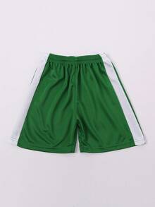 SURUIDA 2PCS Tween Boy Seattle Boys Outfit Sets For Soccer Uniform Including Jersey And Shorts, Athletic Style For School Team Competitions And Training - màu xanh lá - Xem 5