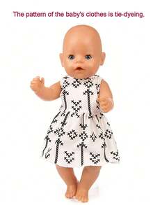 16-Inch Baby Doll Clothes, Creative DIY Cute Children Doll Clothes, Doll Clothes For Summer, Doll Playset Toy (Doll Not Included)