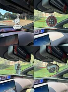 Silly Goose On The Loose：汽车香薰垫、壁橱空气清新剂、香水、后视镜装饰、车内饰品吊坠、天然香味空气净化器、卡通厕所香薰包、客厅、办公室、卧室挂饰