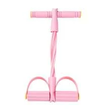 Gym Fitness Multifunction Tension Rope Resistance Band Elastic Pedal Puller Leg Stretching Training Portable Yoga Pilates Workout Fitness Equipment