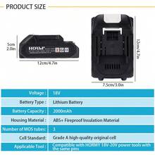 Ladegerät 2000mAh 18V 36 Watt geeignet für Makita 10.8V Originalwerkzeuge mit intelligenter Überlastschutz Überdruckschutz geeignet für bürstenlose Werkzeuge wie kabellose Bohrer Schrauber Schraubenschlüssel