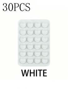 3/5Pcs Multi-Purpose Square Silicone Suction Cup Mobile Phone Holder, 24-Hole Suction Cup With Strong Adhesiveness, 1/10/20/30/40/50/60Pcs,Suitable For Various Scenarios To Prevent Phone Falling, Used For Video, Vibration, And Self-Portrait Phone Accessories