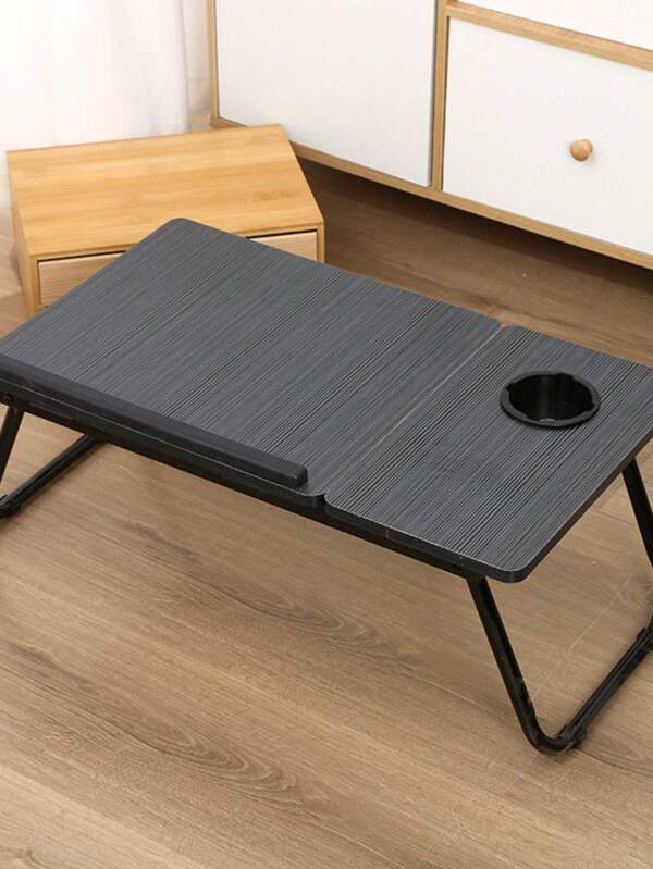 Mesa ajustável para laptop, mesa dobrável para laptop, mesa portátil para cama, dormitório, escritório, cor aleatória