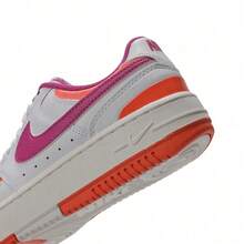 Nike Giày thể thao nữ Gamma Force Cusal Campus Giày đế mềm, buộc dây, cổ thấp, chất liệu da, giày thể thao ngoài trời thoải mái, chống trượt DX9176-113 - Xoài trắng/dã ngoại - Xem 4