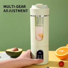 1pc USB Rechargeable Electric Juicer Cup | Portable Multi-Function Blender, Built-In Lithium Battery, Ideal For Juicing On The Go, Battery Capacity: 1300mAh