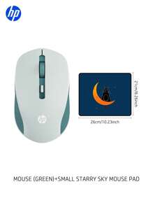 HP 无线鼠标可爱安静 2.4GHz 可靠连接 S1000 PLUS 便携式鼠标适用于电脑和笔记本电脑 USB 即插即用，是万圣节和圣诞节的最佳礼物 - 綠色 - 查看 7