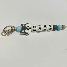 1PC Custom Animal Letter Keychain, Can Be Used As Name Bag Hanging,Back To School Gifts,Customized Keychains & Accessories,End Of Summer,Delicate Romance,For Office,For School,For Classroom,For Teacher Gifts,For University,For Colleague,For Dorm Rooms - Silicone Keychain - View 58