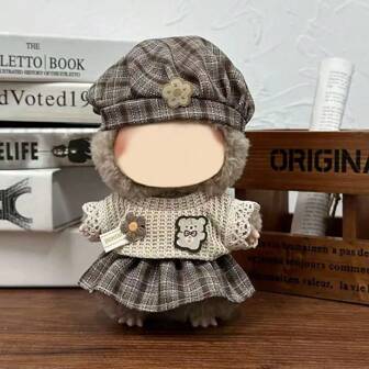 (Clothing Only) New Hot-Selling 17cm 1st/2nd/3rd Generation Labobo Hanging Ornament Doll Clothes, Interchangeable Outfit Toy Clothing Set For Labubu