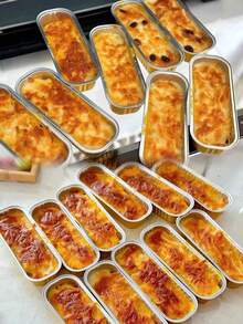 5/10/20/30个装可重复使用的甜点盒、水果盒、带盖零食盒、烘焙午餐盒。生日派对适用。生日蛋糕盒，例如烘焙蛋糕、甜甜圈、纸杯蛋糕等。 - 彩色 - 查看 7