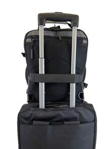 Versatile Travel Backpack For Men & Women - Airline Approved, Lightweight Laptop Daypack With Shoe Compartment, Ideal For Hiking, Business, And Weekend - Black - View 8