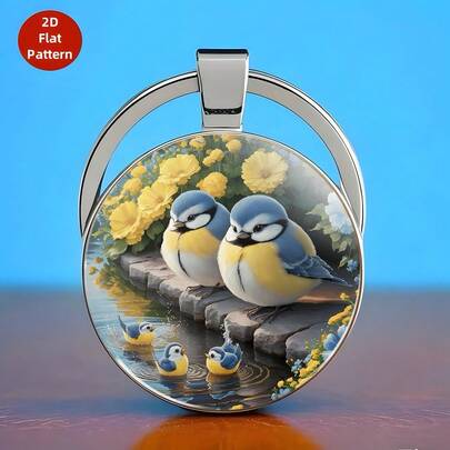 1 pezzo Portachiavi, nuovo portachiavi personalizzato di moda, adatto come regalo e piccolo regalo per amici durante le festività