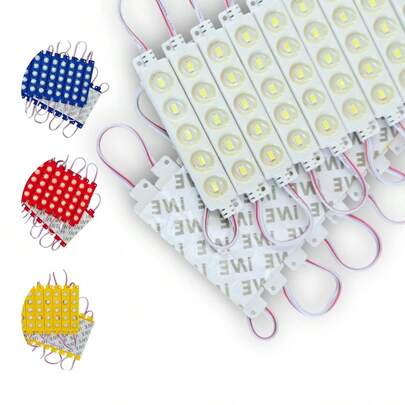 Vmingo 20 pzs Modulo Tira 5 Led 5035 Blanco IP65 Encapsulado Cartel Publicidad Hogar Oficina