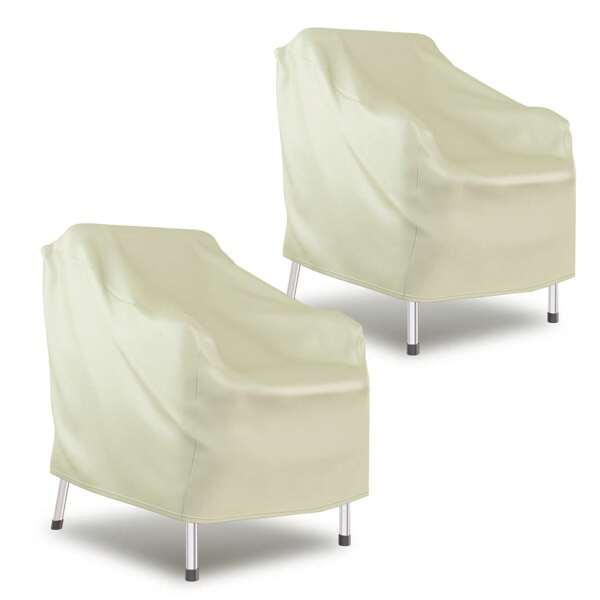 Outdoor Furniture Covers Waterproof Chair Covers,Patio Furniture Covers Waterproof, Basics Outdoor Patio Chair Cover Waterproof, Anti-UV Outdoor Chair Covers, Durable Outdoor Furniture Cover, Set Of 2, Khaki, 33"L * 34"W * 31"H