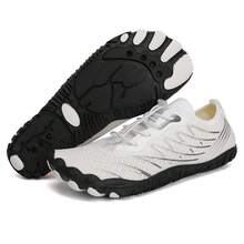 Men Casual Athletic Shoes - Black - View 6