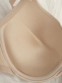 3Pzs Sujetador con gran sujeción - Sostén con Aros Push-Up para Mujer, Efecto Recolector, Comodidad y Soporte - Ideal para Todo el Día, en colores nude, blanco y negro - Desnudo+Blanco+Negro - Ver 9