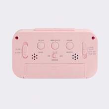 1pc Student Alarm Clock, Electronic Digital Desk Clock, Smart Multifunctional Clock With LED Backlight, Temperature, Calendar For Kitchen Timer Home Decor Room Decor