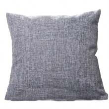 Ins Style Solid Color Pillow Case Set, Natural Linen Cotton, Machine Washable, No Dye, Suitable For Homestay/Cafe/Home Decor