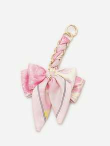 NYXIA Handmade Woven Silk Bowknot Bag Extension Chain, Women's Handbag Shoulder Bag DIY Extension Chain, Retro Metal Bag Strap Replacement Accessories, Birthday Or Holiday Gifts For Family/Friends/Classmates/Girlfriends - Multicolor - View 9