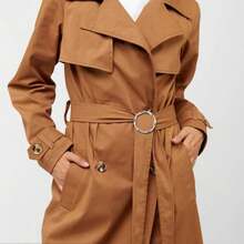 T-Shirt Tie Clips For Women Girls Twist Tee Knot Ring Silk Scarf Ring Clip Waist Clothes Corner Knotted Button Fashion Metal Circle Buckle Fashion Alloy Clothing Ring Wrap Holder Round Scarves Clasp - 預設 - 查看 3