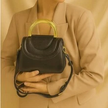Elegant Julia Women's Bag With 2 Handles - 黑色 - 查看 2