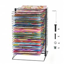 Art Drying Rack, 50 Removable Shelves 20 X 17 X 30 Inch Paint Drying Rack With Stable Base, Carbon Steel Metal Painting Drying Rack For Artwork In Classroom, Art Studios And Schools, Black