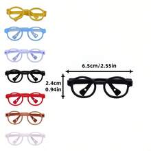 3pcs Doll Accessories Set: Shoes + Glasses + Headphones, Multiple Colors Available, Compatible With LABUBU – Perfect Gift For Christmas, Halloween & Birthdays (Doll Not Included)