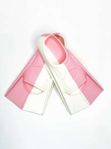 1 对，短款青少年脚蹼游泳脚蹼，游泳训练脚蹼，适合女孩、男孩、成人、男士和女士初学者