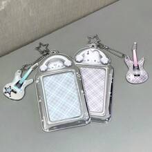 Silver Rock Bass Cute Kitten 3-Inch Card Holder PVC Student Idol Photo Card Storage Case Kpop - Color - View 5