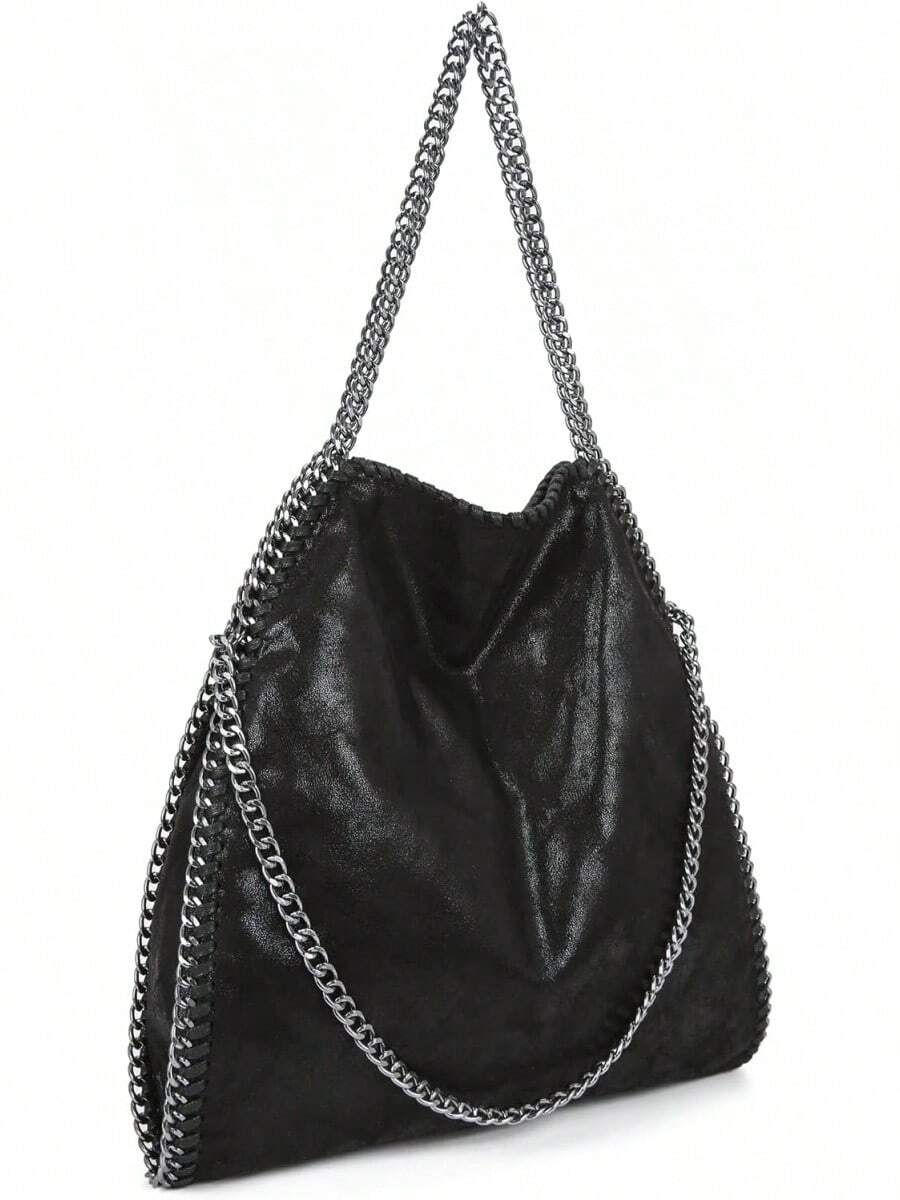 JOTHIN Large Tote Bag Women Crossbody Bags Chain Womens Purse Designer Handbags Shoulder Bag(Black) - 1 - Xem 1