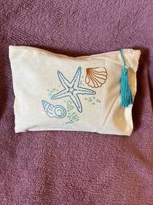 Necessaire mar - Bege - Visão 3