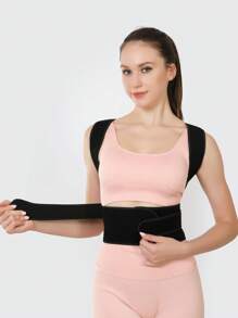 VBOSI (BUY A SIZE UP) Women Men Unisex Adjustable Sporty Back Waist Support Shoulder Brace Posture Corrector